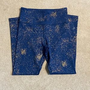Navy blue reflective leggings- no longer available